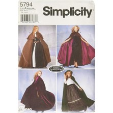 Valor Simplicity Kesim Şablonu 5794 A Misses Kostümlü