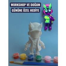 Vitrin XL 3D Layer Fang Hacker Karakteri 3D Figür Boyama Seti