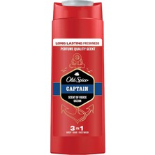 Valor Old Spice Captain Erkek 3’ü 1 Arada Duş Jeli & Şampuan 90 Mililitre