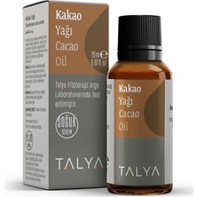 Valor Talya Kakao Yağı, Soğuk SIKIM,%100 Saf ve Doğal, Doğal Bronzluk, 20 ml
