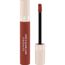Valor Sephora Soft Matte & Easy - Mat Ruj 8 Unbothered (4,50 Ml)