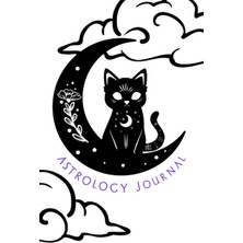 Valor Astrology Kitty - Astrology Natal Chart Journal: Astrologers Journal 6"x9" 113 Pages, College Ruled