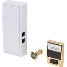 Valor Newhouse Hardware MCH2V Kablosuz Iki Notalı Mekanik Kapı Zili, Kapı Zili Düğmesi ve Görüntüleyici,