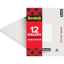 Valor Scotch Photo/document Mailer, 9 x 11,5 Inç, 12'li Paket (7917)