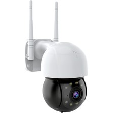 Koresan KR-C43 Tuya 4 MP 1080P Wifi Ptz Dış Mekan Güvenlik Kamerası Akıllı Takipli