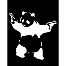 Valor Sketch Book: Cool Panda With Guns Cover (8.5 x 11) Inches 110 Pages, Blank Unlined Paper For Sketch