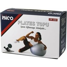 Valor Ibico Plates Topu, 60 Cm, Renkli ve Çizgi Desenli, Kutulu Ambalaj