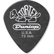 Valor Jim Dunlop 482R.73 Gitar Penası, 0,73 Mm, Pitch Black