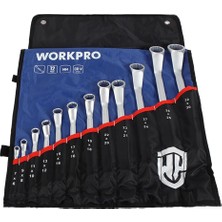 Valor Workpro WP202510 6-32MM 12 Parça Cr-V Profesyonel Iki Ağızlı Yıldız Anahtar Takımı + Bez Taşıma Kıl