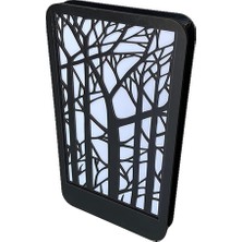Valor DECO-7004 LED Işıklı Ağaç Desenli Ahşap Dekor