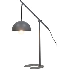 Antrasit/gri Boyalı Modern Masa Lambası PLC-1215-M-GR