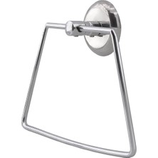 Valor BADEM10 Bez Havluluk Aparatı Lavabo Banyo Mutfak Aparat Standı Bez Havlu Askısı Vidalı Krom Paslanm
