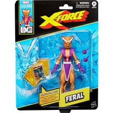 Valor Hasbro Marvel Legends Series Feral (X-Men Comics) Aksiyon Figürü, Çizgi Roman Aksesuarlı