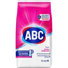 Valor Abc Deterjan Matik Canlı Renkler 10 kg