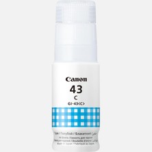 Valor Canon GI-43C Cyan Mavi Şişe Mürekkep G540-G640