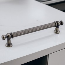 Valor Selçuklu Antik Nikel Metal Kulp 128 mm Mobilya Çekmece Mutfak Dolabı Dolap Kapak Kulpları Kulb Kulp