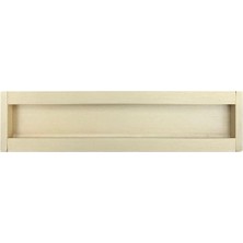 Valor System 2165 Mat Altın Rengi Gömme Kulp 320 mm Renksiz Tek Ebat SSY2165 0320 Bb-Bb