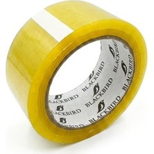 Valor Blackbird 45MM x 100 Metre Şeffaf Ambalaj Çözümü - Güçlü Yapışkanlı Koli Kapama ve Paketleme Rulosu