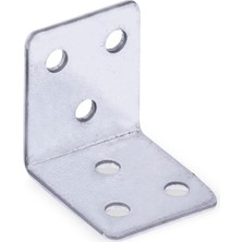 Valor BADEM10 Mobilya Dolap Köşe Bağlantı Sabitleme L Demir Gönye 35X35X30 mm (10 Adet)