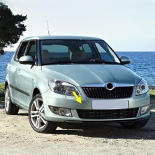 Valor Ön Tampon Çeki Demir Kapağı 5J0807241 Skoda Fabia 2 Makyajlı ile Uyumlu 2011-2014