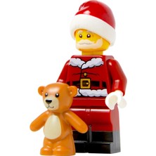 Valor LEGO Ninjago - Noel Baba ve Ayıcık - Santa Teddy Bear Orijinal Minifigür 5701547624010