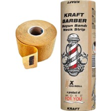 Valor Mfy Braun Tek Kullanımlık Boyun Kağıdı, Kahverengi Boyunluk, Boyun Koruyucusu, Tek Kullanımlık Boyu