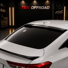 Accord 2020+ Içın Uyumlu Cam Üstü Spoıler - - Pıano Black (Parlak Sıyah)