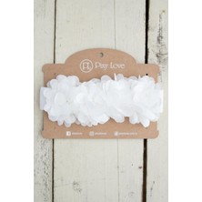 Valor Pixylove Beyaz Kız Bebek Bandana Frida