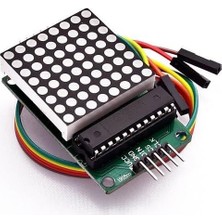 Valor Sanec Arduino MAX7219 Dot Matrix 8×8 LED Display Modülü
