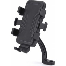Közen Profesyonel Bisiklet ve Motosiklet Telefon Tutucu - Otomatik Kilitli, 360° Dönebilen Evrensel Telefon Standı (4.0" - 7.0" Uyumlu)