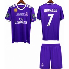 Breathless Reall Madridd 2017 Cardiff Şampiyonlar Ligi Finali Cristiano Ronaldo Çocuk Forması