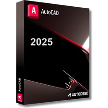 Autodesk Autocad 2025 - (Windows) - 3 Yıl Full Sürüm