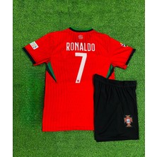 Breathless Portekiz 2024-25 Sezonu Cristiano Ronaldo Iç Saha Çocuk Forması