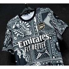 Breathless Arsenal 2023/24 Yeni Sezon Maç Önü (Pre Match ) Özel Konsept Forması (Kısa)