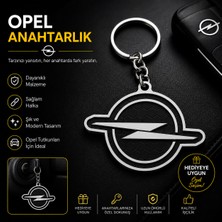 Filamel 2'li Set Yeni Nesil Opel Uyumlu Oto Anahtarlığı - Sportif Petek Desenli Kabartmalı Aksesuar