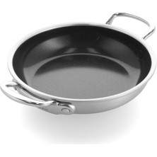 Greenpan Premiere 20 cm Sahan | Thermolon™ Seramik Yüzey | Pfas, Pfoa, Ptfe Içermez | Paslanmaz Çelik Gövde | Çift Kulplu | Indüksiyon Uyumlu