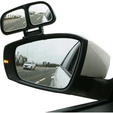Modi Sürücü Kursu Eğitmen Kör Nokta Aynası Çiftli Yan Ayna Siyah Sol