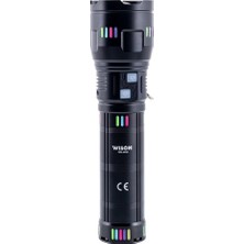 Epilons WS-1150 Uzun Menzilli 60 Watt 5500 Lümen Profesyonel Güçlü El Feneri