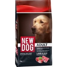 Azrlya New Dog Kuzu Etli Pirinçli Yetişkin Köpek Maması 15 kg