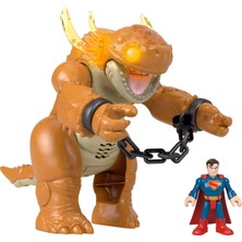 1001 Fisher-Price Imaginext Sesli ve Işıklı Superman Aksiyon Figürü Oyun Seti