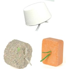 1001 Kuşlar Için Gaga Taşı Seti (Mineral Blok + Enerji Blok + Beak Stone Gaga Taşı)