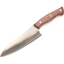 TH Deba Şef Bıçağı – 30 cm 4116 Alman Çeliği & Afrika Mor Gül Ağacı Kabze