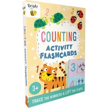 1001 Bright Bee Counting Activity Flashcards: With Tracing And Lift-The-Flaps For Ages 3 & Up