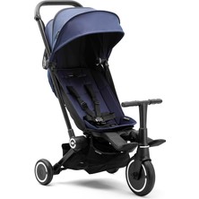 1001 Traveler Hepsi Bir Arada Aktif Kabin Boy Bebek Arabası ve Bisiklet (6 Ay – 4 Yaş) - Midnight Blu
