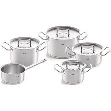 1001 Original Profi Collection Metal Kapak 9 Parça Tencere Seti