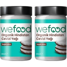 1001 Organik Hindistan Cevizi Yağı 300 ml 2'li (Soğuk Sıkım)