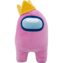 1001 Among Us Taçlı Pembe Pelüş Figür 30 cm Toys