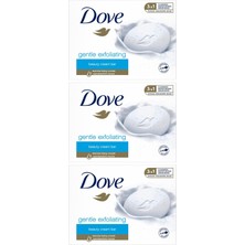 1001 Beauty Cream Bar Katı Güzellik Sabunu Gentle Exfoliating Nemlendirici Etkili, 90 G 3lü Paket