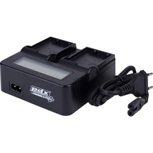1001 For Sony NPF770 NP-F770 Çiftli Şarj Aleti Şarj Cihazı