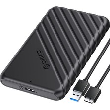 1001 Usb3.0 2.5 Inç HDD 6tb SSD Harici Slim Harddisk Kutusu, , Siyah